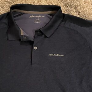 Eddie‎ Bauer Men's Navy Polo Shirt